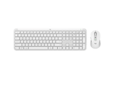 Kit Logitech Mk950 Signature Slim Teclado y Mouse Usb Bt Off White (920-012594)